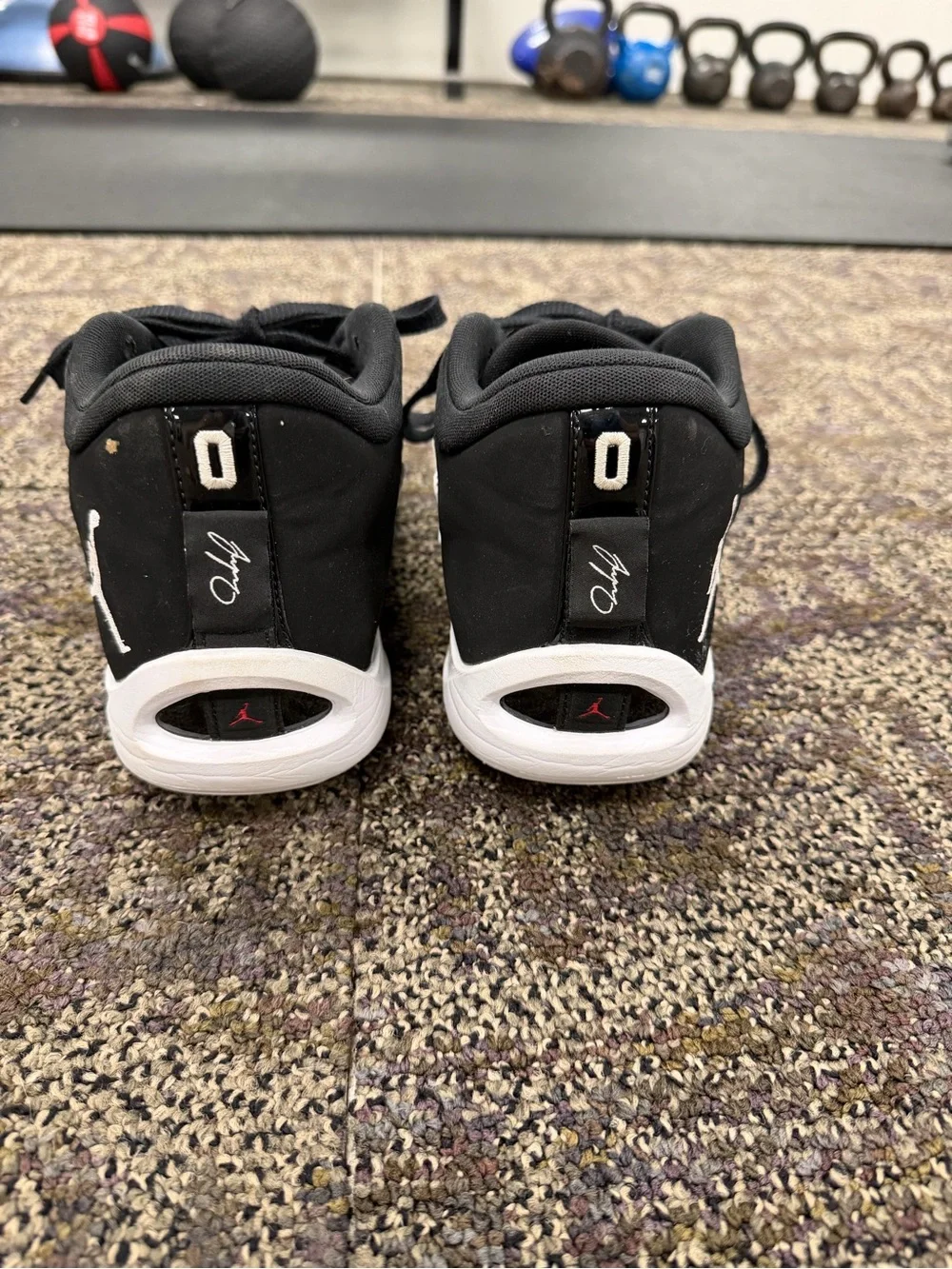 Jordan Stay Loyal 3 Men’s Basketball Shoes Black White Size 12.5 FB2863-001